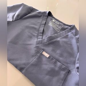 Figs Space Navy Catarina Top